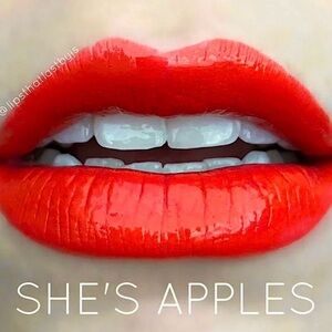 Lipsense She’s Apples NEW Matte Warm Red Orange Long Lasting Liquid Lipstick